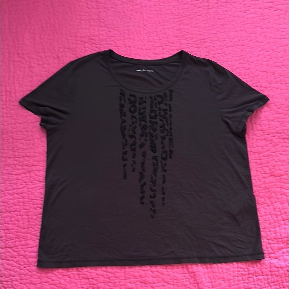 Marc Cain beaded front tee, US12